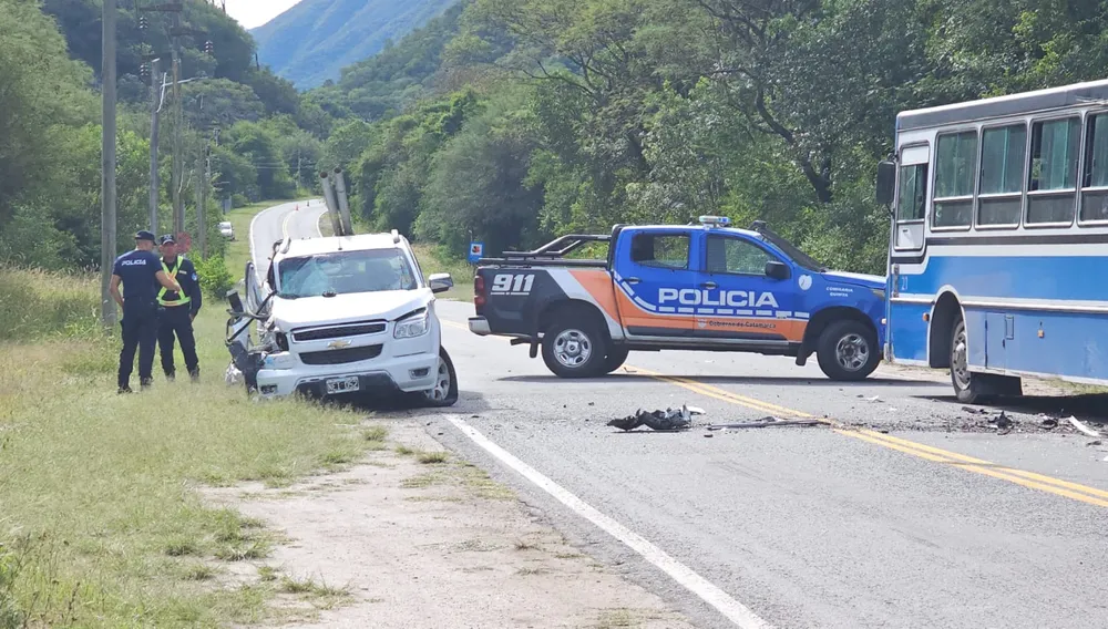 SINIESTRO VIAL EN RUTA CUATRO
