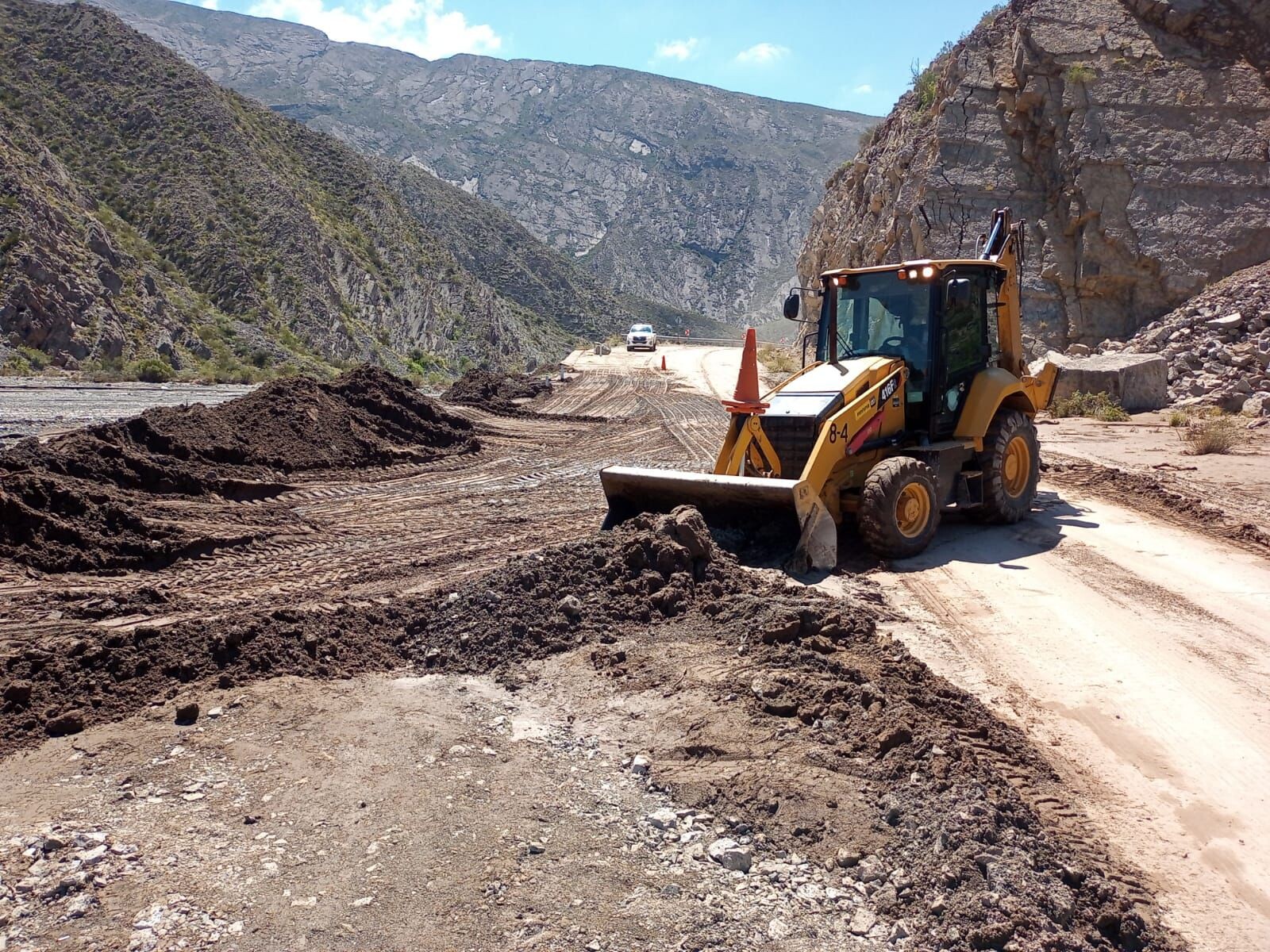 El Gobierno de San Juan continúa los trabajos para restablecer rutas y accesos tras el temporal