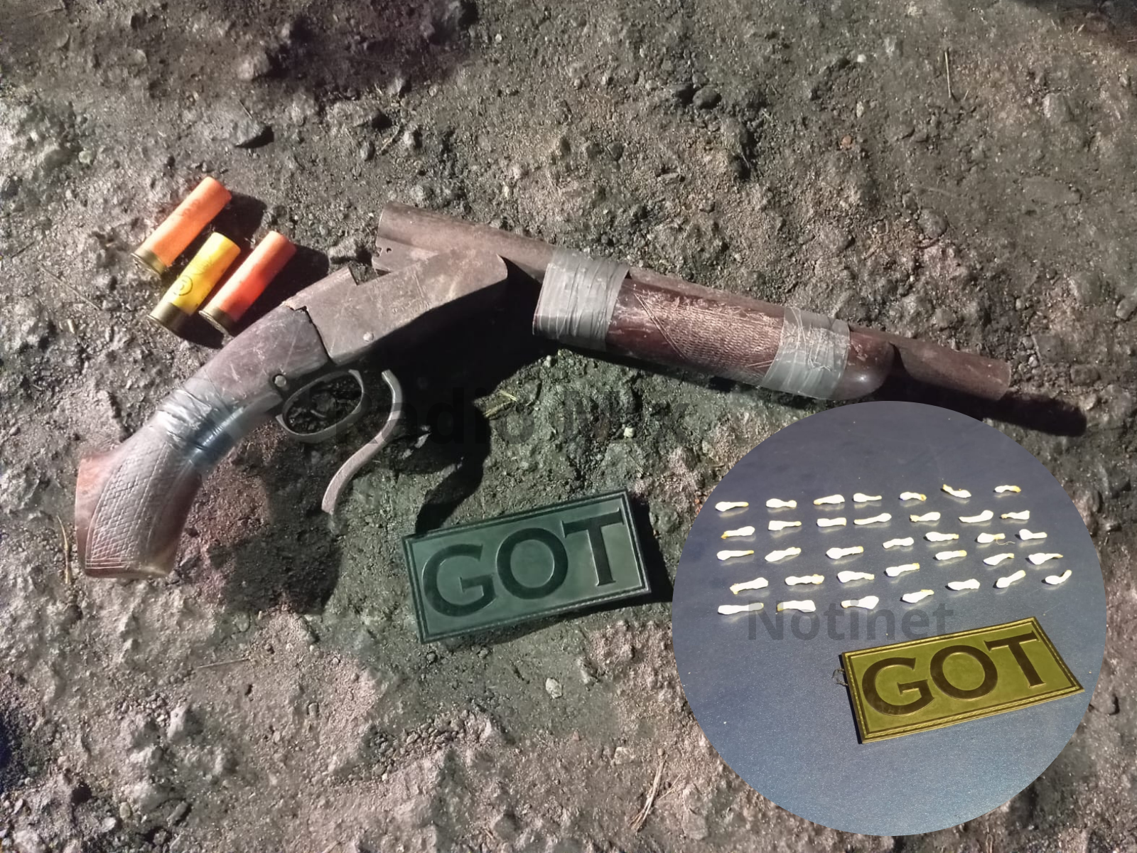 San Lorenzo: Cinco detenidos tras ser sorprendidos con un arma recortada y dosis de cocaína