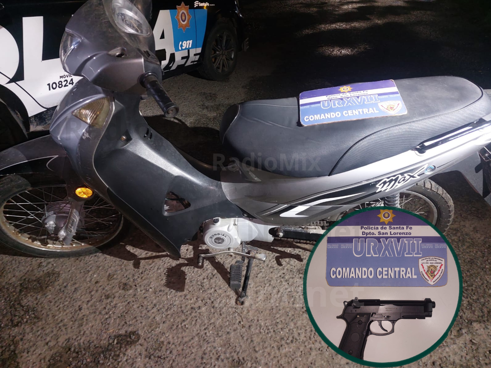 San Lorenzo: escapó y lo detuvieron con una réplica de arma de fuego