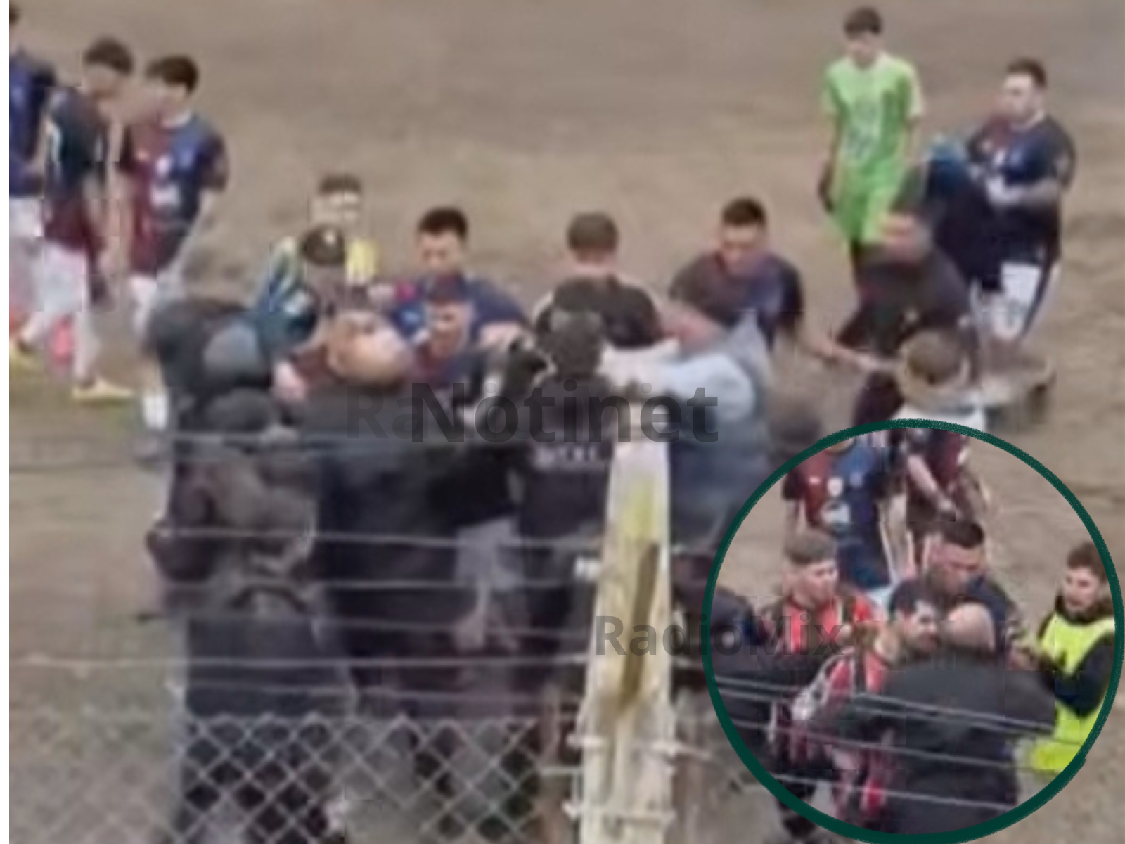 Incidentes en la Liga Sanlorencina