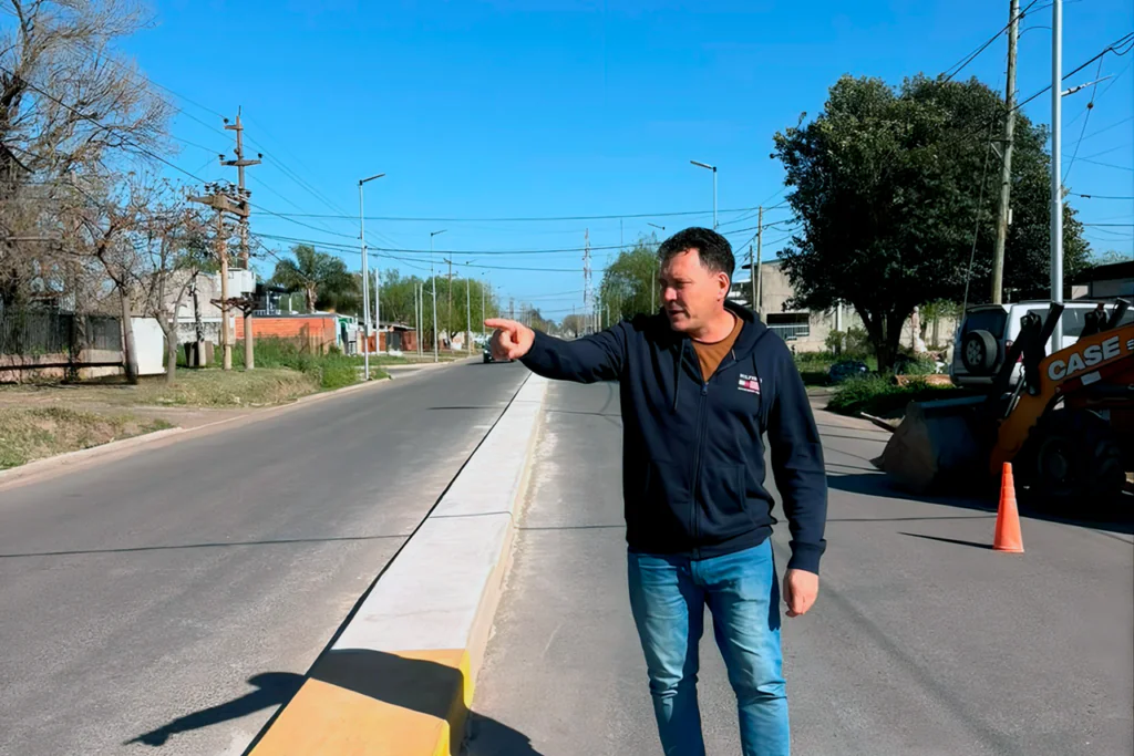 Raimundo.webp San Lorenzo: Se completa la obra que transformó calle San Juan