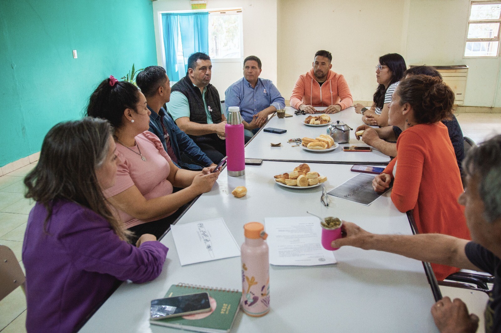 Rawson: Ambiente y Obras Públicas Municipal se reunió con la Vecinal del barrio Luis Vernet