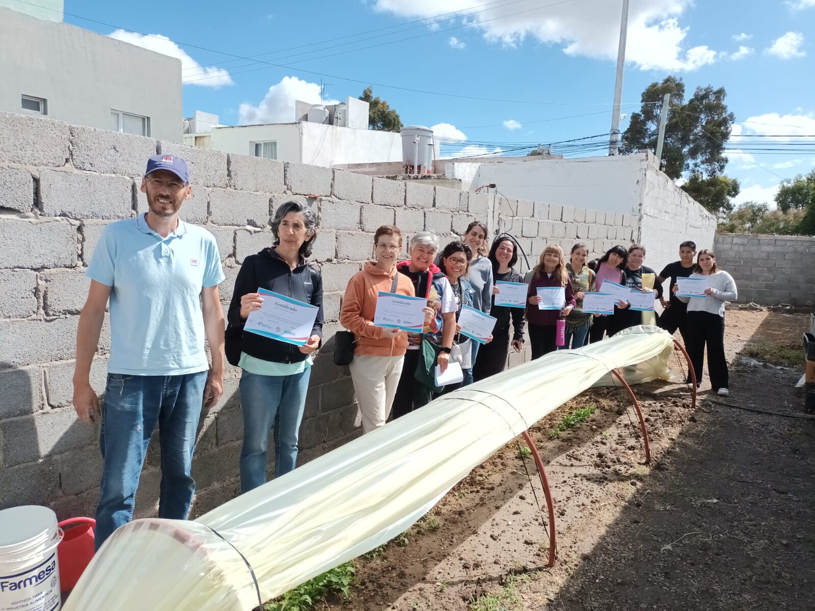 Rawson finalizó el espacio de aprendizaje “Huerta Domiciliaria”.jpeg Rawson finalizó el espacio de aprendizaje «Huerta Domiciliaria»