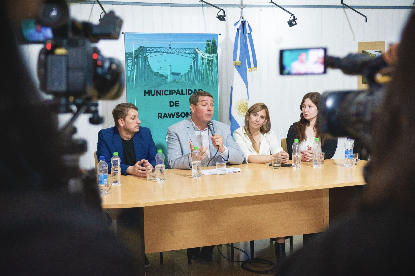 Rawson presentó Plan de Acueductos que busca duplicar la capacidad del agua y su funcionamiento