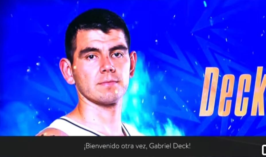 Volvió Gabriel Deck, luego de su lesión