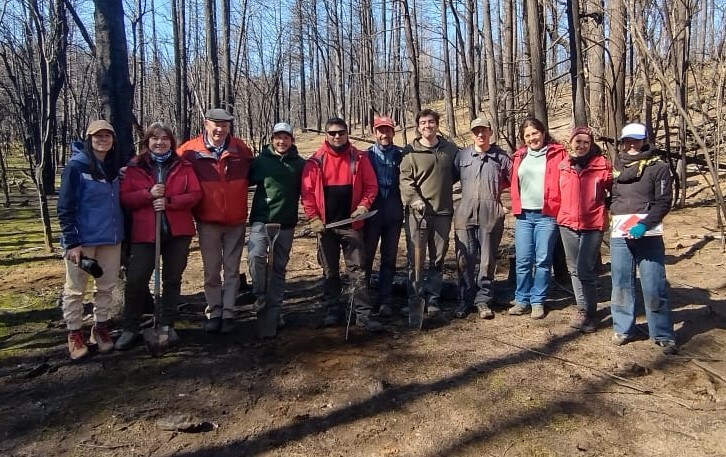 Chubut acompañó la restauración y homenaje en la Reserva Forestal El Guadal de El Bolsón