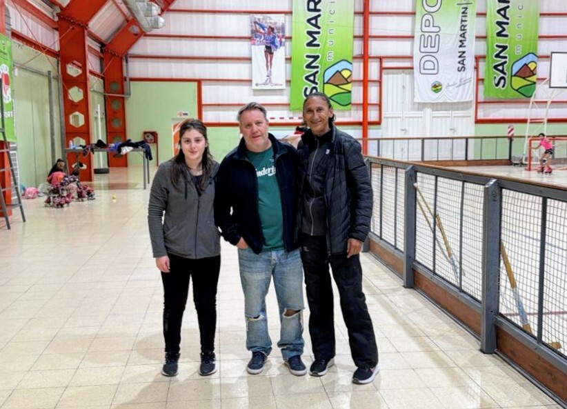 SAN MARTÍN sigue fortaleciendo el hockey sobre patín con nuevos aportes para el deporte