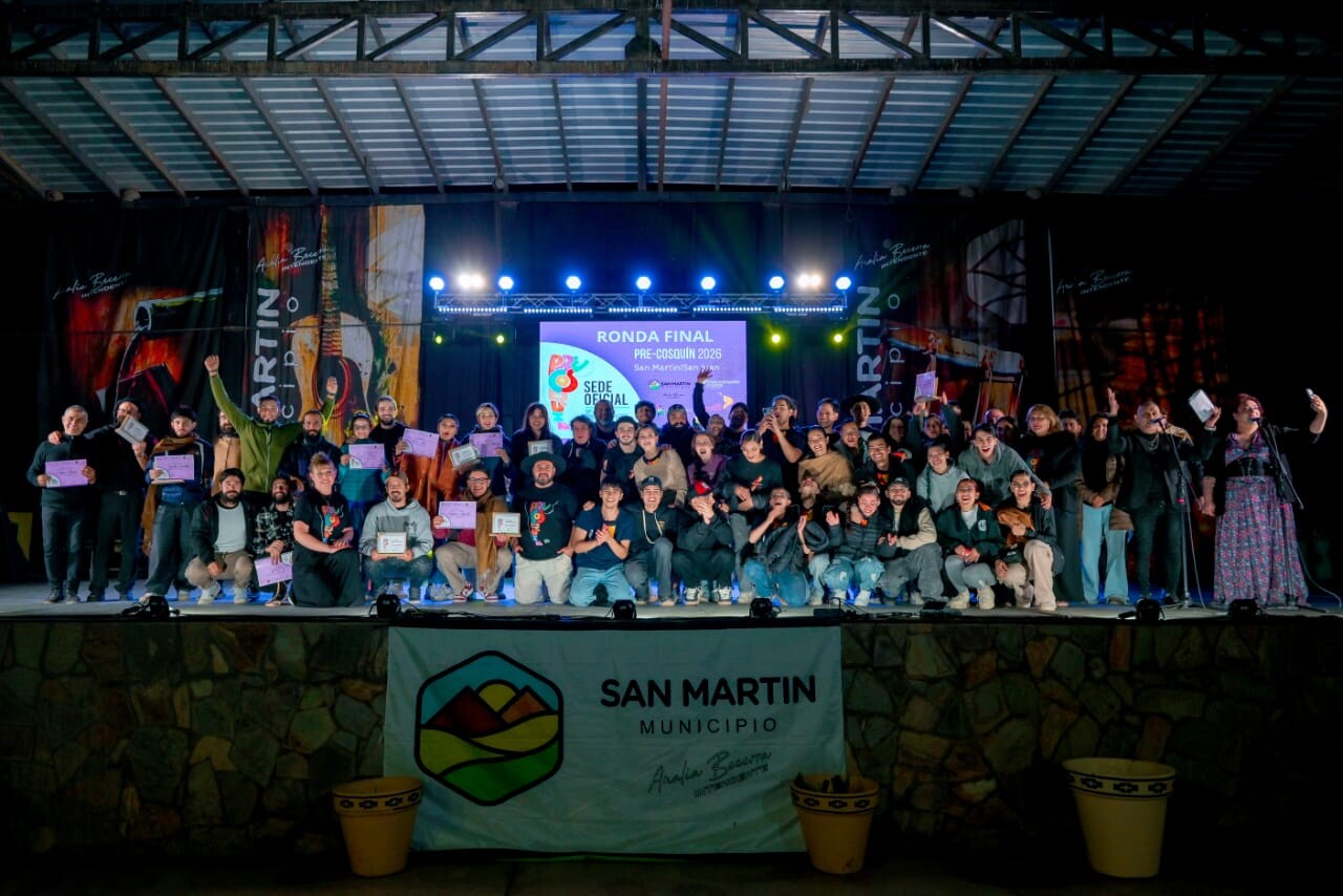 SAN MARTÍN: volvió a brillar con el PreCosquín 2026