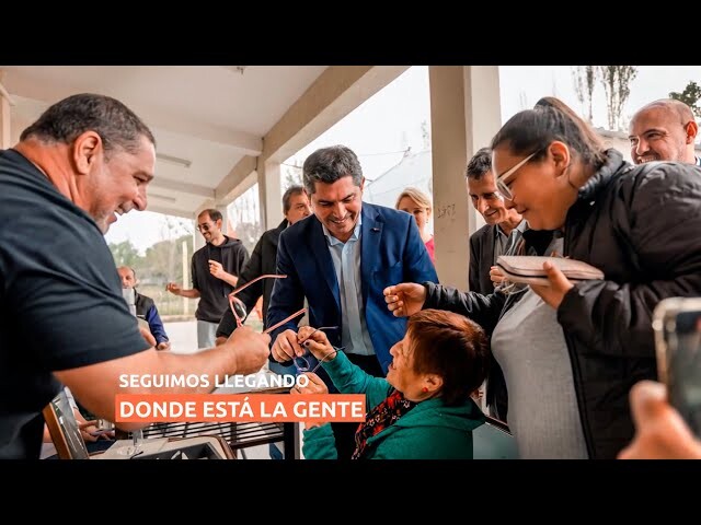 El Gobernador Orrego: «La energía de estar, la fuerza de hacer»