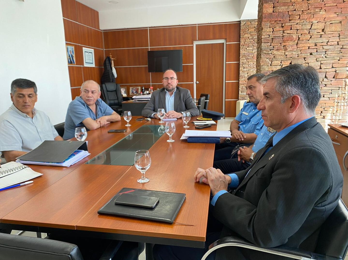 El municipio de la ciudad de Rivadavia sigue trabajando comprometido con la seguridad en el departamento.