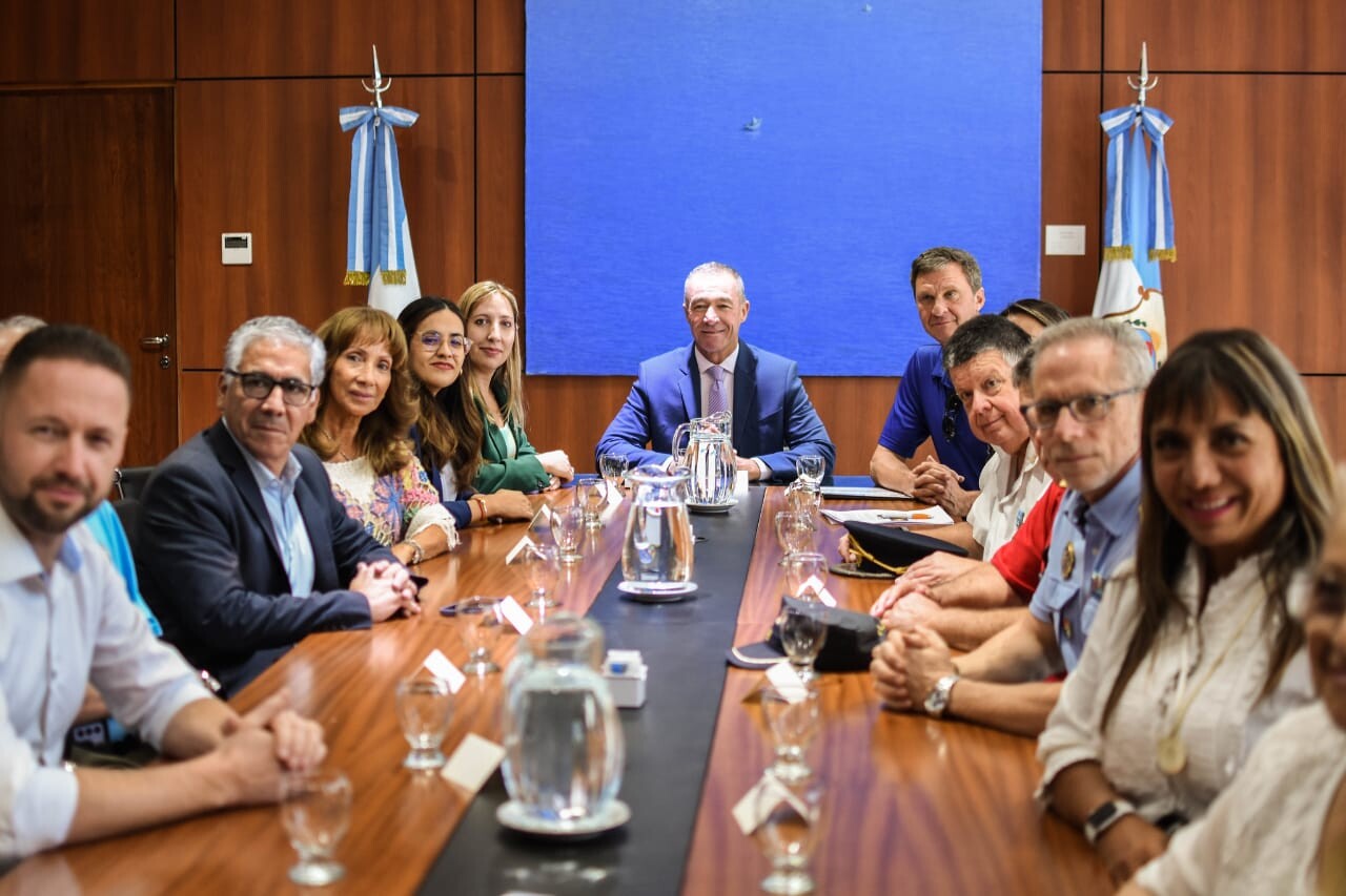 San Juan recibió a especialistas en seguridad de Alemania, EE.UU. España y del país