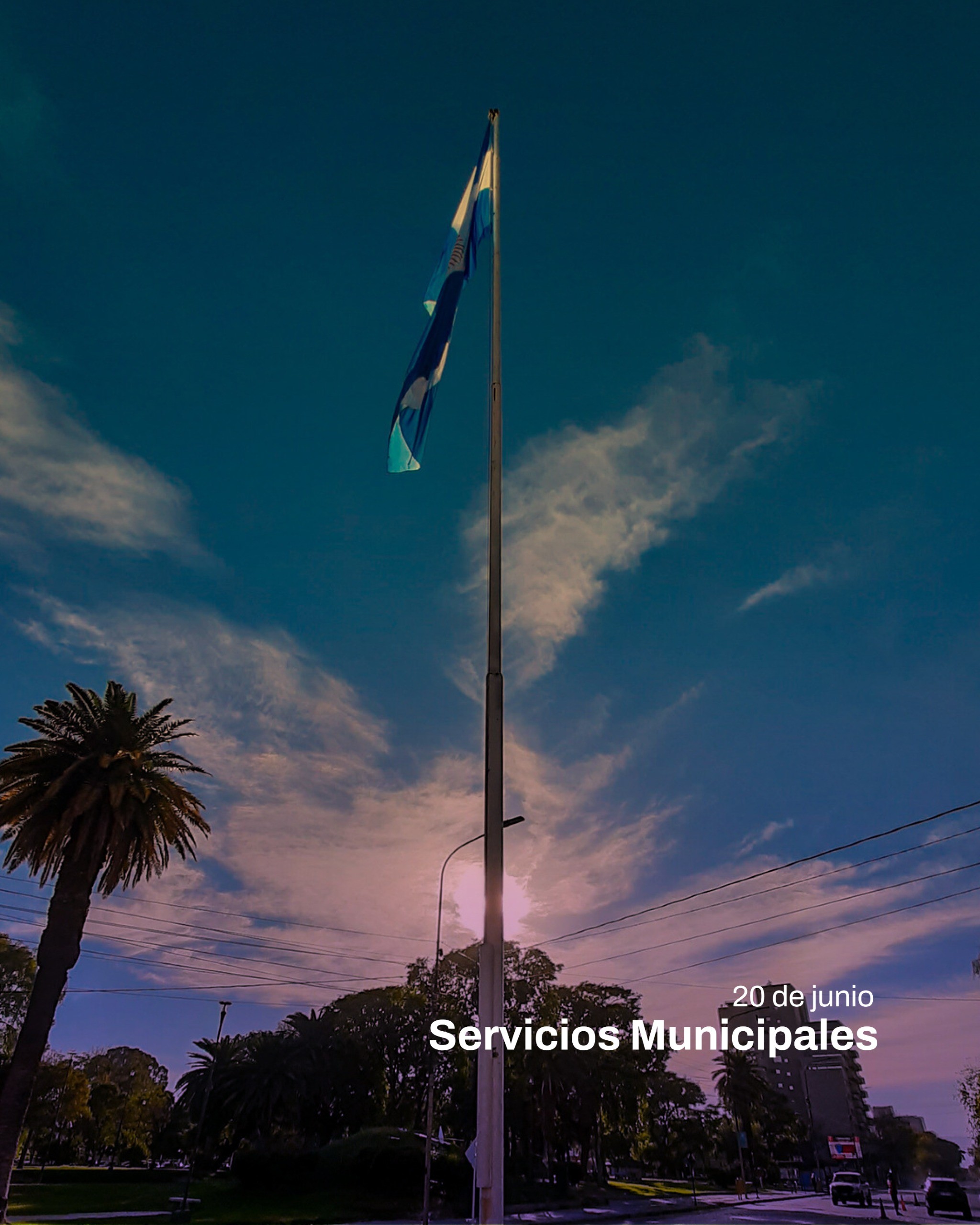 CIUDAD: garantiza los servicios esenciales durante el feriado del 20 de junio