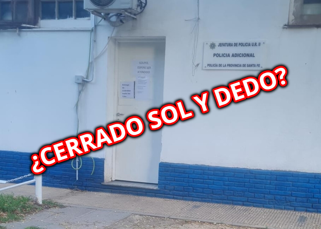 ROSARIO: Sección Policía Adicional cerrada un sábado a la tarde desata malestar entre el personal