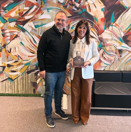 La intendenta de la Ciudad de San Juan,Susana Laciar,se reunio con el intendente de Tres de Febrero Diego Valenzuela, con quien comparto  experiencias y desafíos sobre la gestión municipal.