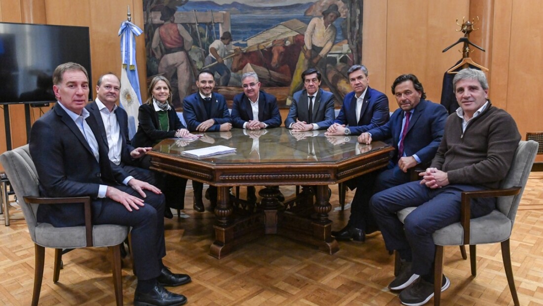 Sáenz y otros gobernadores del Norte iniciaron conversaciones con Nación por el Presupuesto 2027