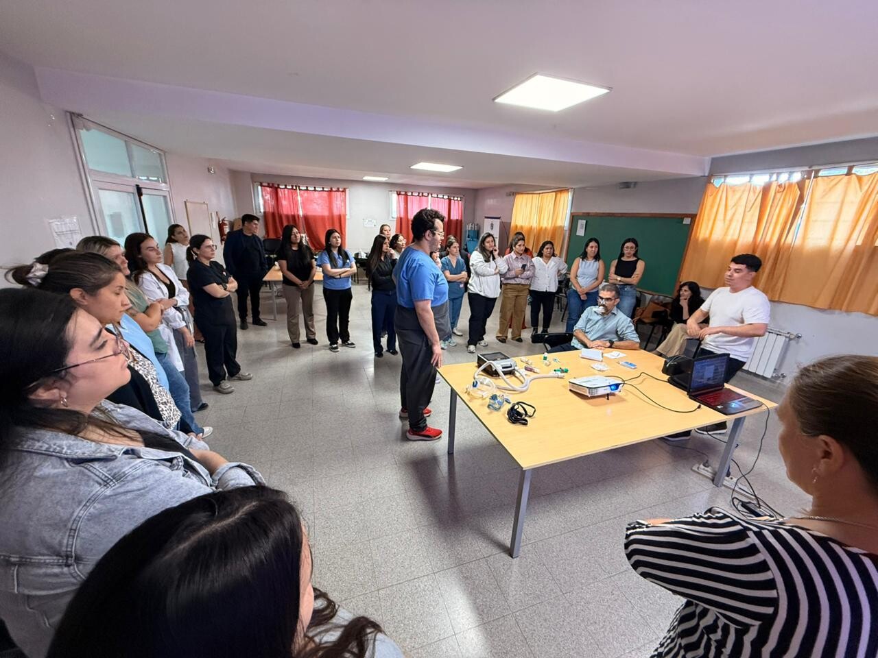 Con gran participación se realizaron las “Jornadas de Ventilación No Invasiva” organizadas por el Hospital Regional de Comodoro Rivadavia