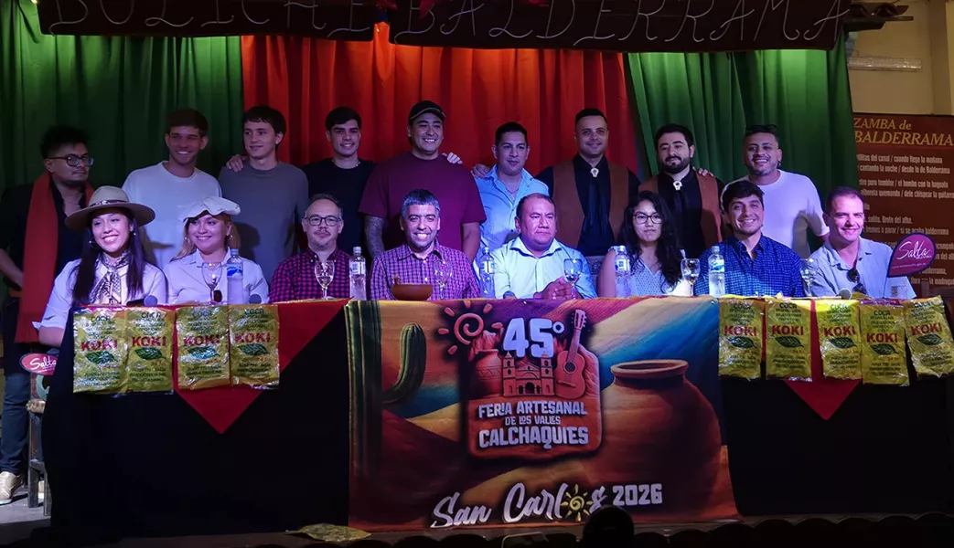 San Carlos lanzó la 45º edición de la Feria Artesanal de los Valles Calchaquíes
