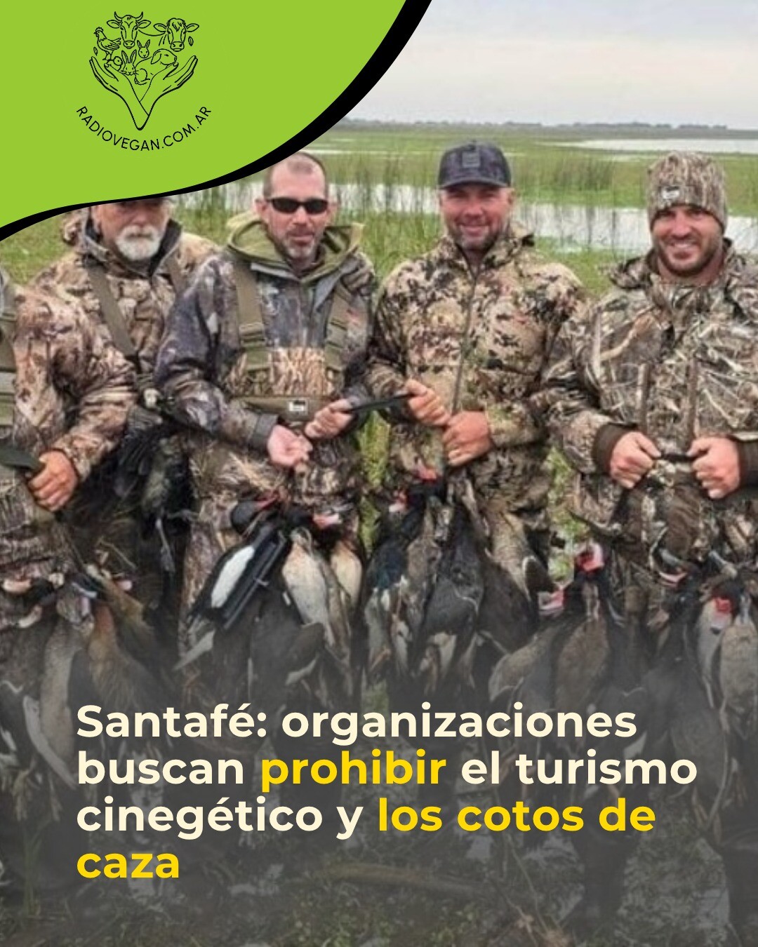 Buscan prohibir turismo de caza (Santa Fe, Argentina)