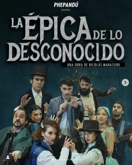 «La épica de lo desconocido», ÚLTIMA FUNCIÓN domingos 17 hs en Itaca complejo teatral.*Por Adrián Maglieri (antimedio del Sur)