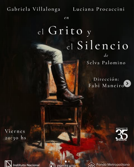 “El grito y el silencio” de Fabi Maneiro, los viernes a las 20.30 hs en ANDAMIO 90 *Por Adrián Maglieri