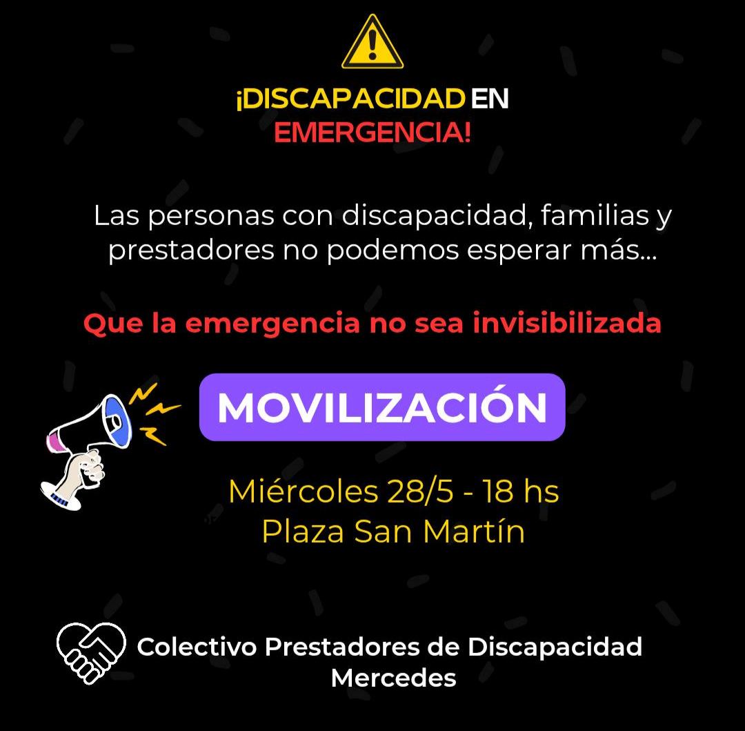 Emergencia en Discapacidad: Prestadores de la Provincia de Buenos Aires en paro por falta de pagos