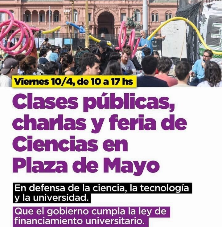 Clases Públicas en Defensa de la Universidad Pública