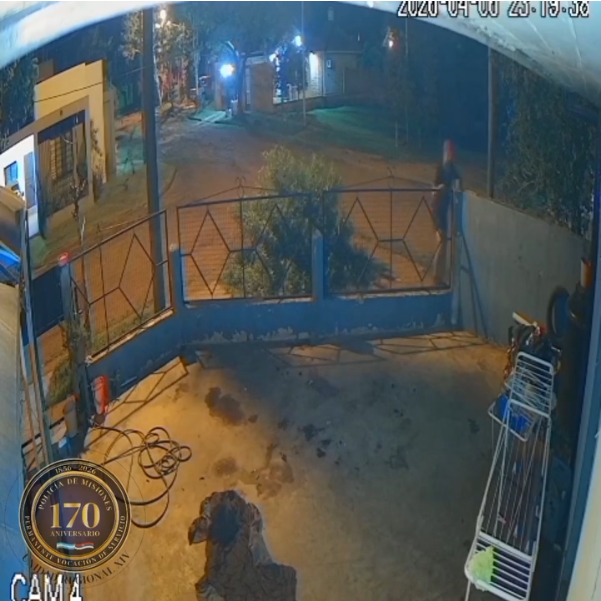 SAN PEDRO: Escaló un cerco, robó y fue descubierto por cámaras