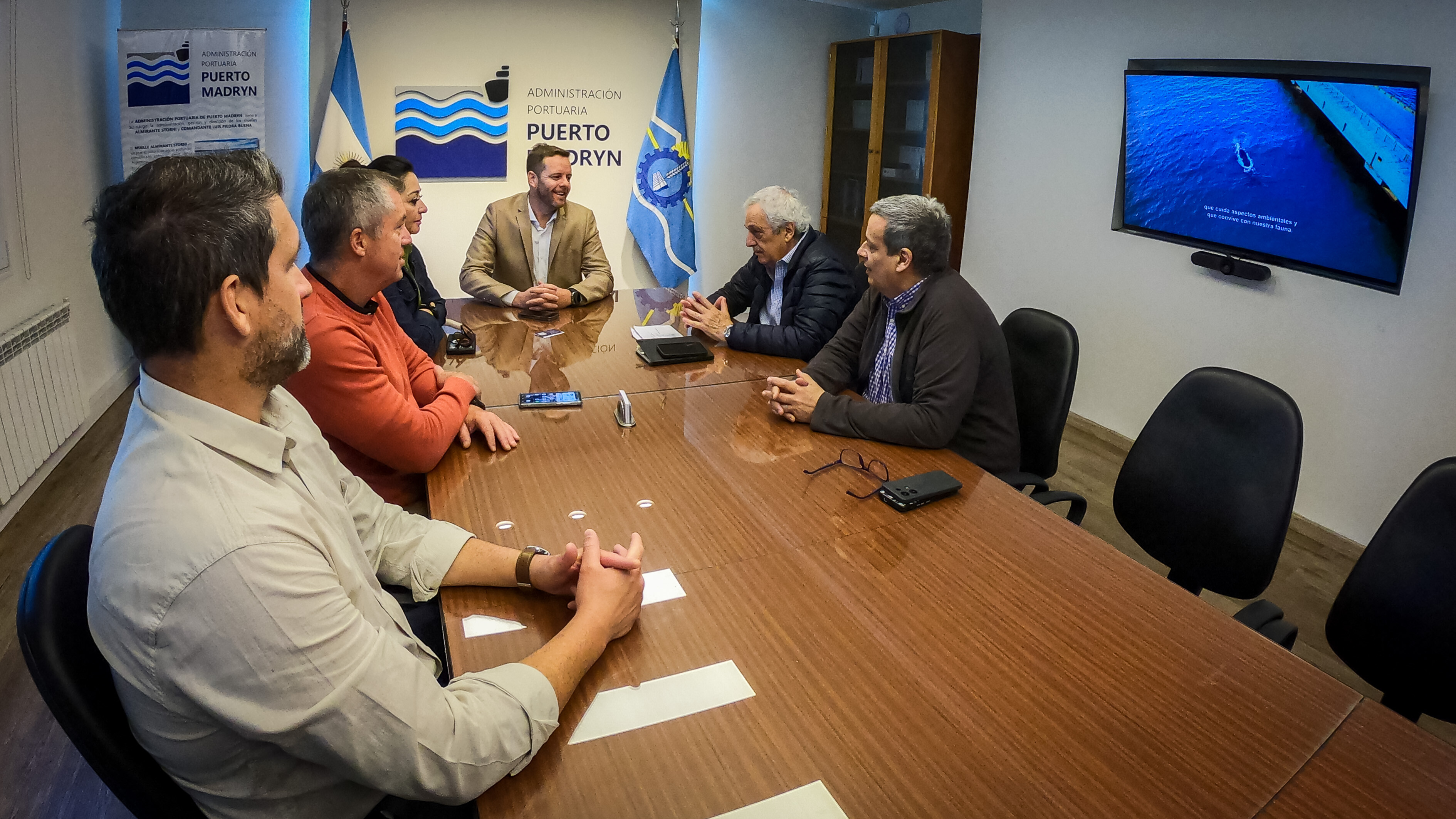 Se definen detalles para la llegada del buque MSC Magnífica a Puerto Madryn
