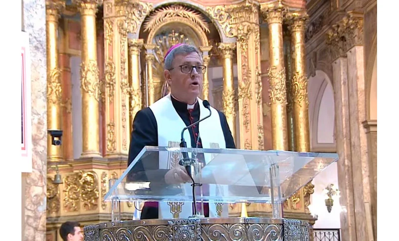 García Cuerva, en el Tedeum: “Basta de arengar la polarización porque nadie se salva solo”