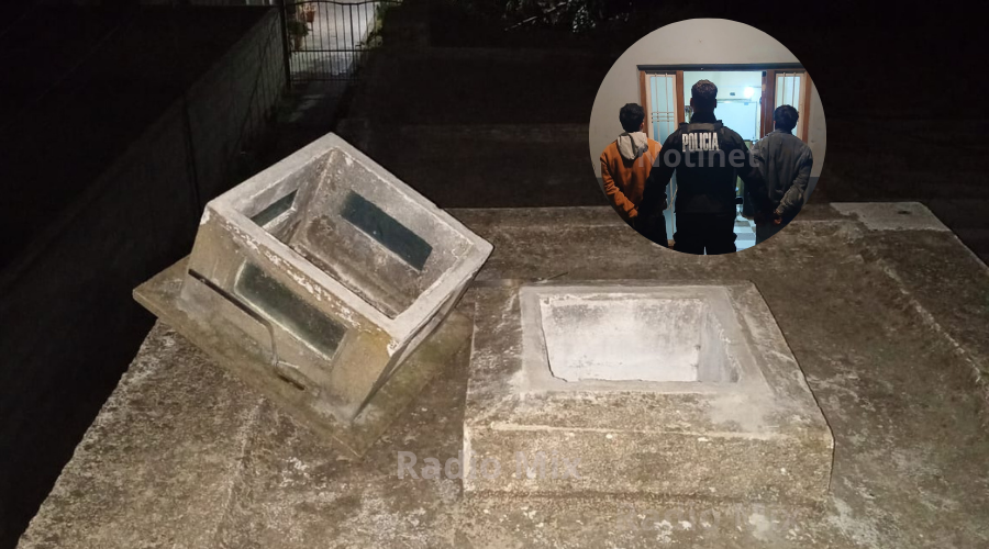 Entraron a robar a una casa deshabitada por la claraboya