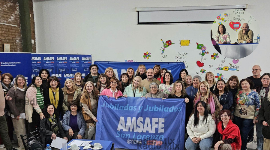 Amsafe San Lorenzo: reclamos por derechos previsionales, campaña de salud docente y nuevas inscripciones