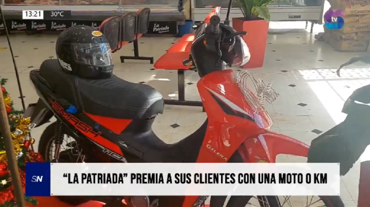 Sin título.png Comprás en La Patriada y participás por una moto 0 km