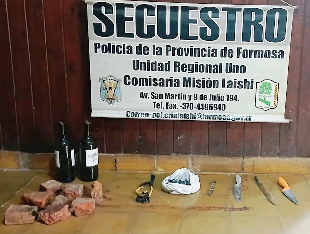 Laishí: Detuvieron a dos hombres y retuvieron a un adolescente