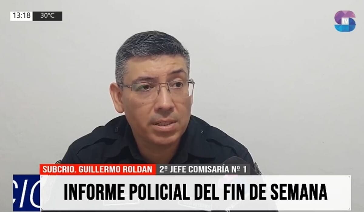 Subco. Roldan.jpeg Metán: violó una consigna policial, hubo operativos y más de 90 infracciones