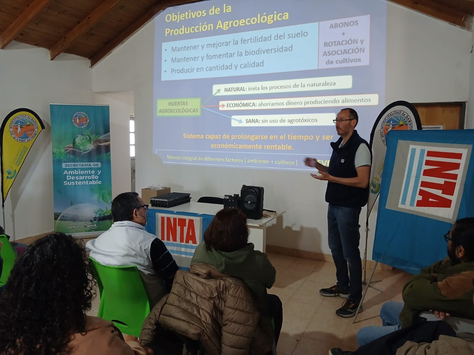 Rawson y el INTA brindaron un taller de huerta orgánica con amplia concurrencia en el Vivero Municipal Rawson y el INTA brindaron un taller de huerta orgánica con amplia concurrencia en el Vivero Municipal