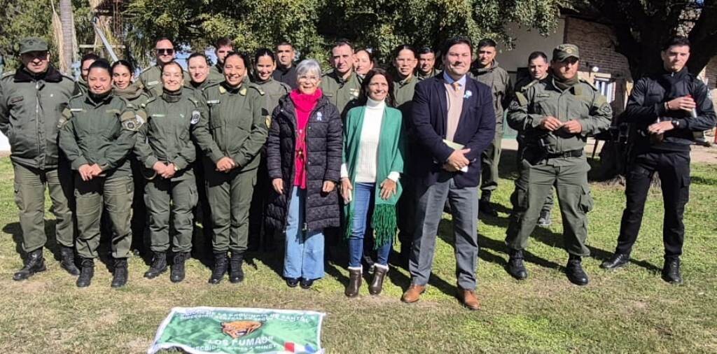 “Los Pumas” se capacitan sobre Violencia en Ruralidad y Perspectiva de Género; el escenario, fue Villa Minetti.