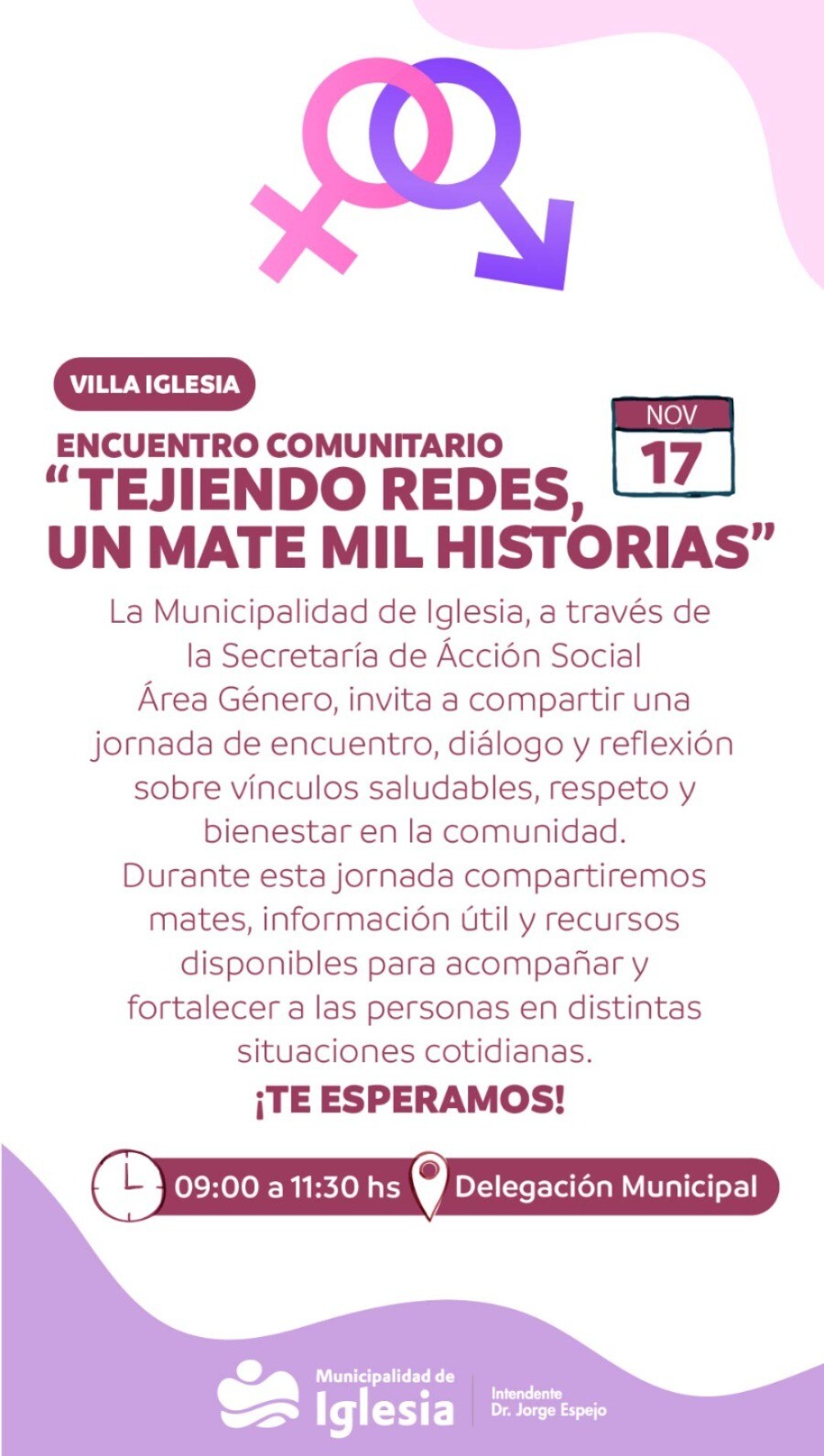 Encuentro Comunitario en IGLESIA: «Tejiendo Redes, un Mate Mil Historias»