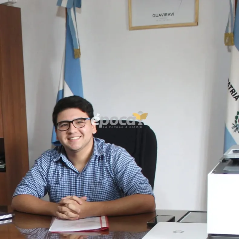 TOMAS MENDEZ RIVEIRO.webp Tiene 22 años y fue electo intendente de Guaviraví: «Comencé a militar a los 14»