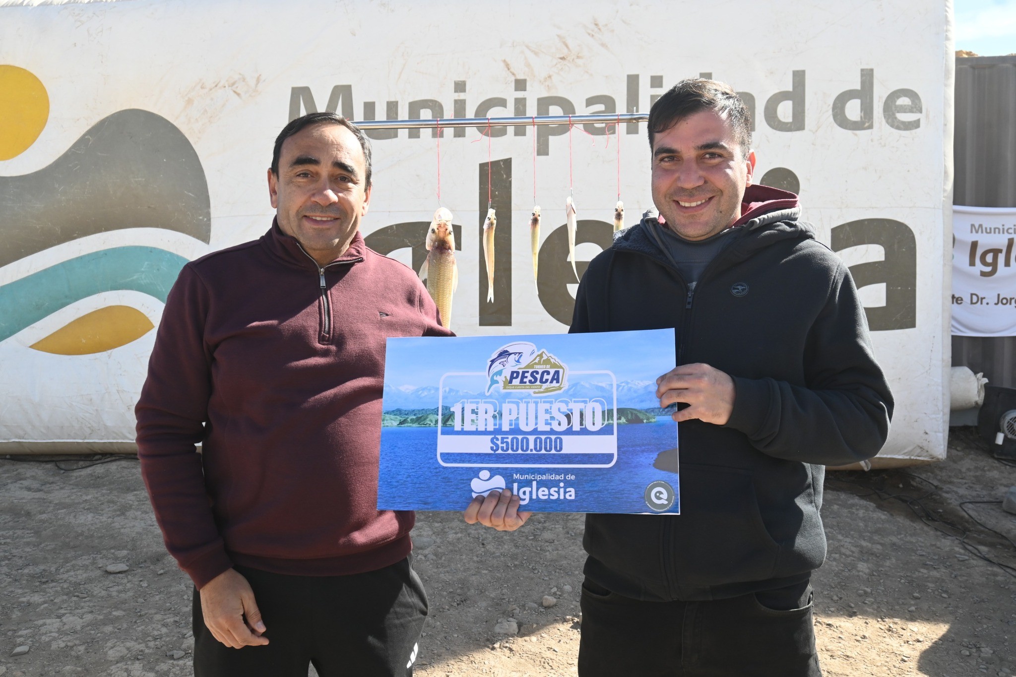 IGLESIA: 10 embarcaciones y alrededor de 40 pescadores participaron en el «Torneo de Pesca en Rodeo»