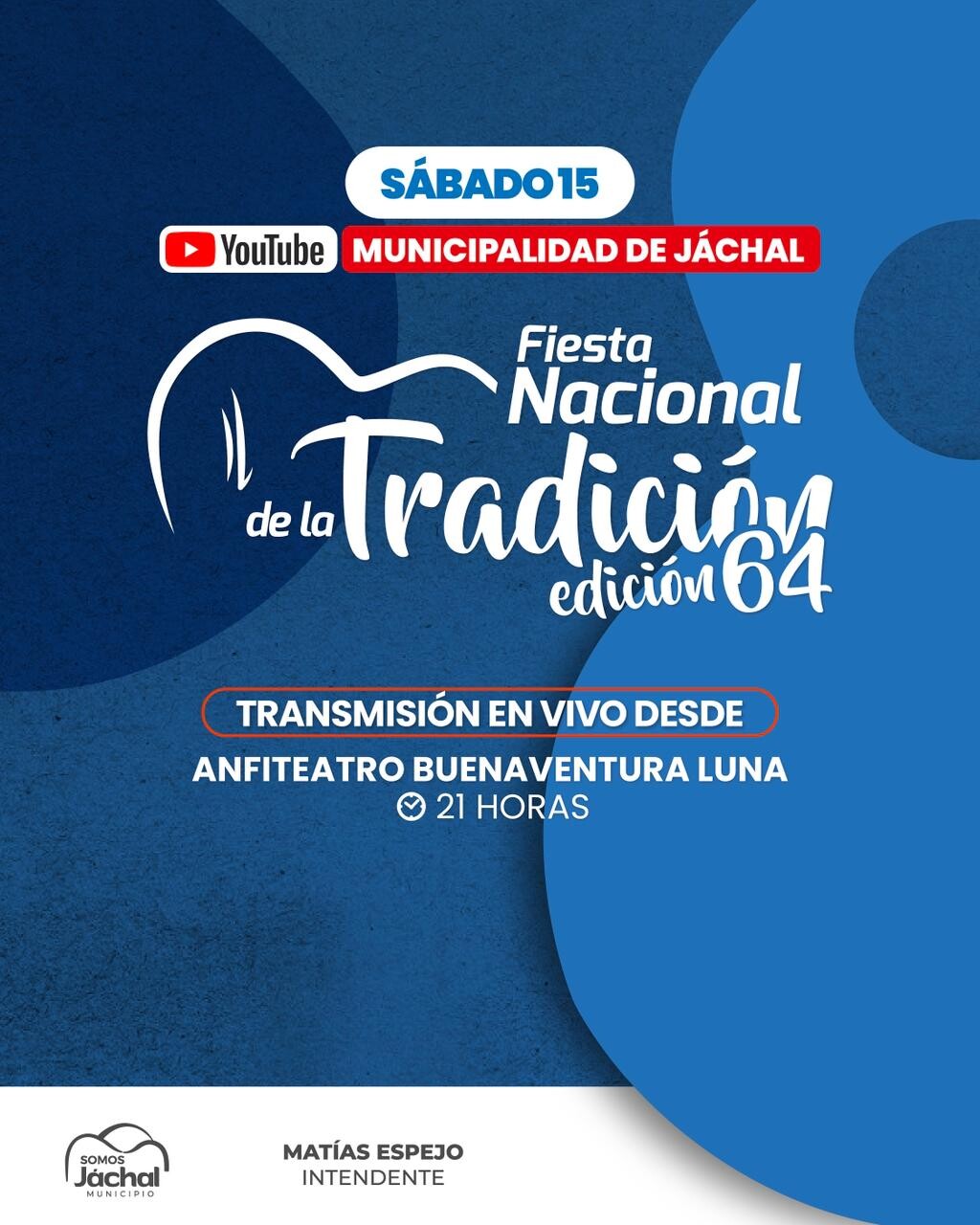 La Fiesta de la Tradición 2025 se despide esta noche, No te lo pierdas!! Miralo por nuestro streaming