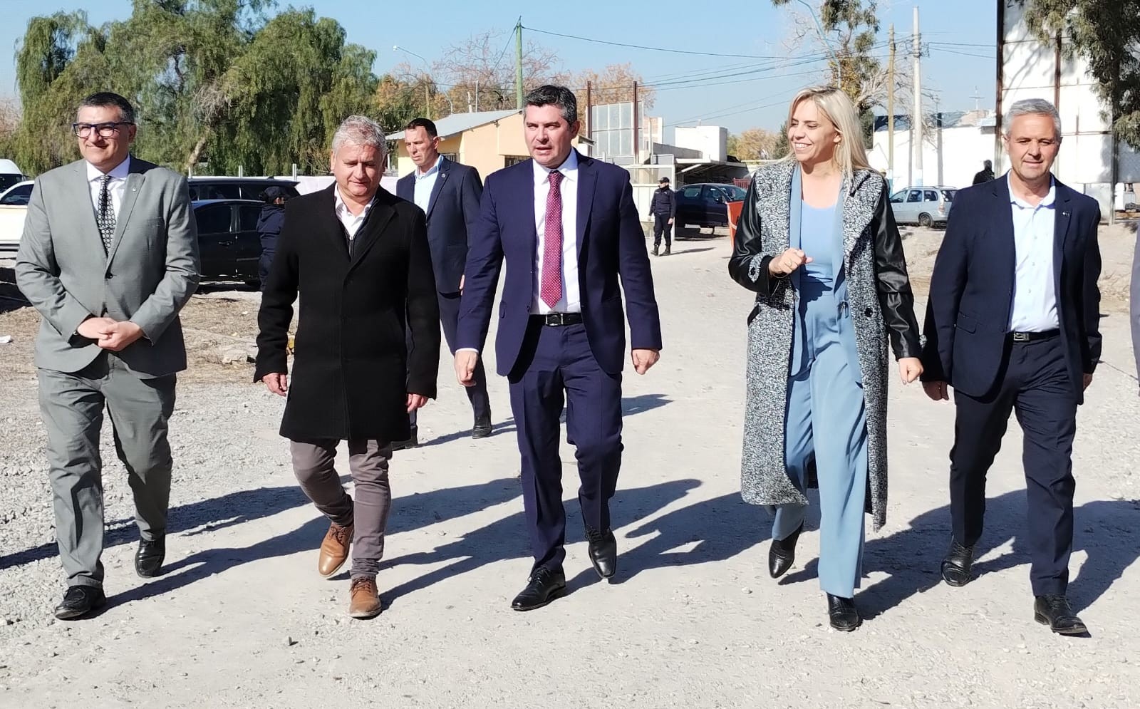 Operativo Integral de Ministerios con el Tren de Capital Humano visitado por el Gobernador Orrego