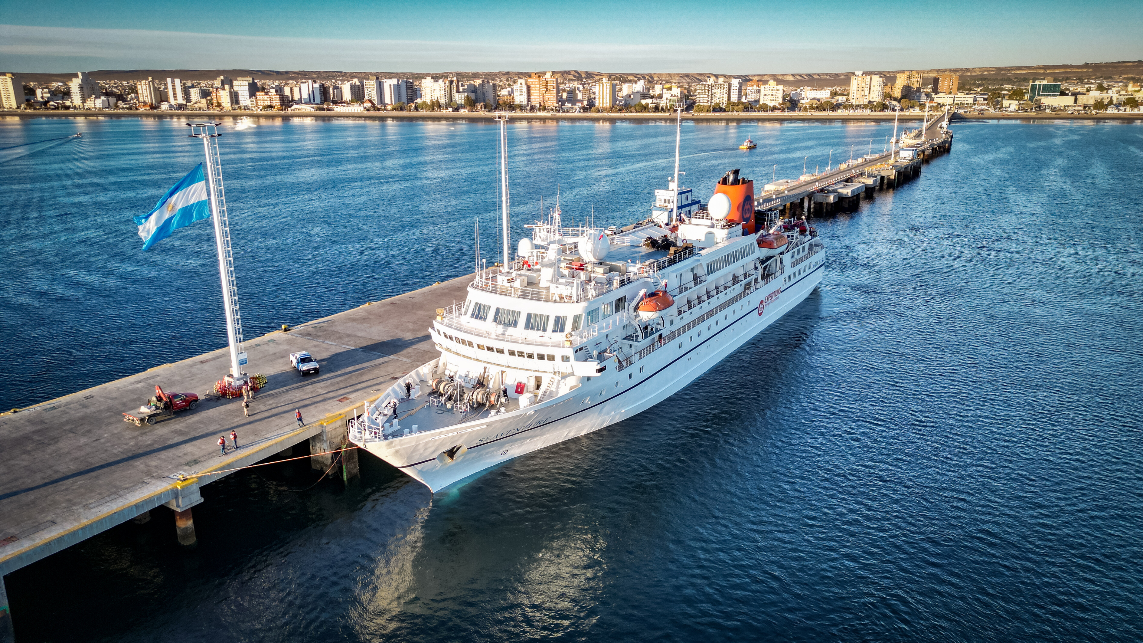 Provincia recibió al Seaventure, el segundo crucero de la temporada
