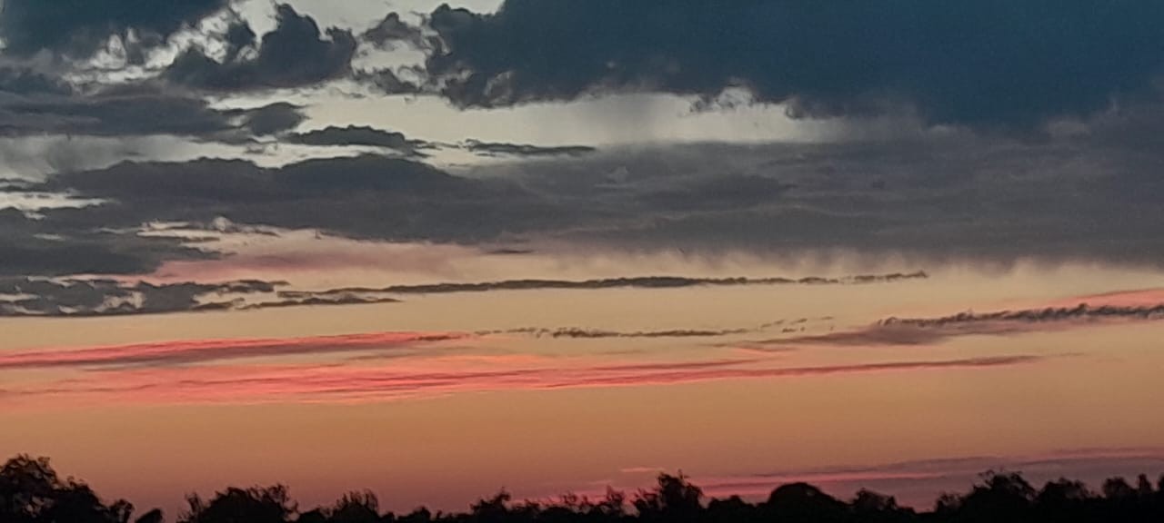 Tiempo inestable con probabilidad de lluvia.