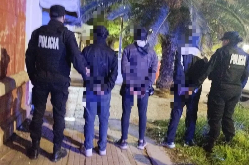 Detuvieron a tres jóvenes que se preparaban para robar cables