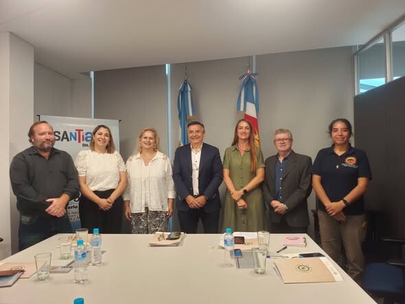 UNSE y Gobierno.jpeg AGENCIA UNSE: La UNSE y Provincia se reunieron por la actualización del Ordenamiento de Bosques Nativos