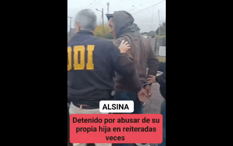 Detenido en Alsina por abuso sexual agravado: la víctima sería su hija y habrían tenido un hijo