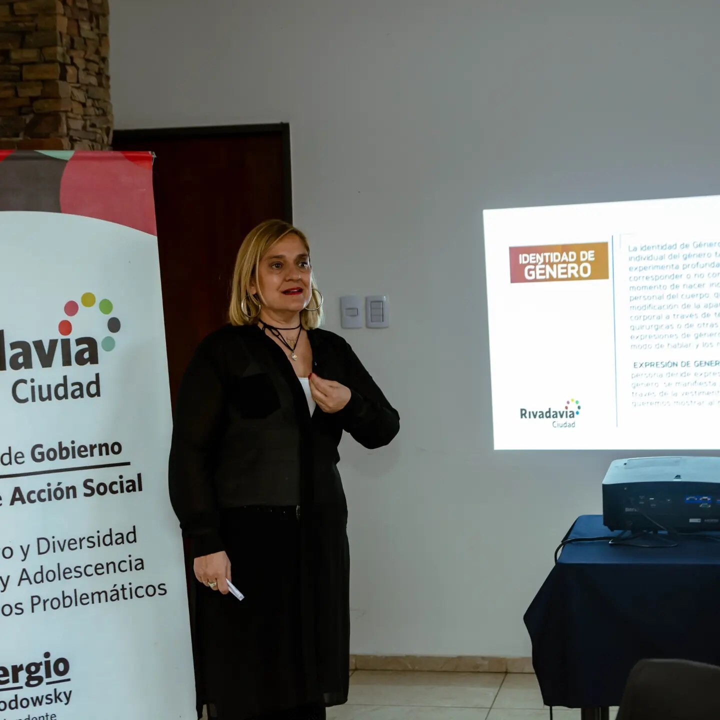 El municipio de la ciudad de Rivadavia realizo una capacitación para un futuro sin violencia