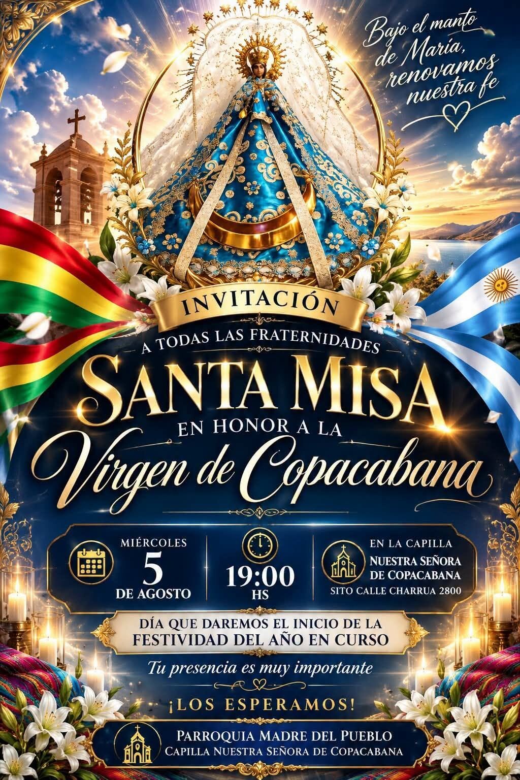 VIRGEN DE COPACABANA CHARRUA 2026.jfif VIRGEN DE COPACABANA CHARRUA 2026.jfif