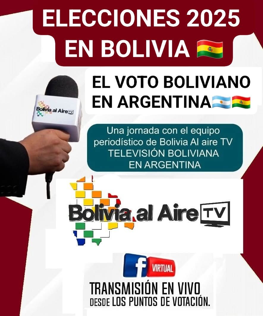 VOTO DE LOS BOLIVIANOS EN EL EXTERIOR TELEVISIÓN BOLIVIANA EN ARGENTINA.jpg VOTO DE LOS BOLIVIANOS EN EL EXTERIOR TELEVISIÓN BOLIVIANA EN ARGENTINA.jpg